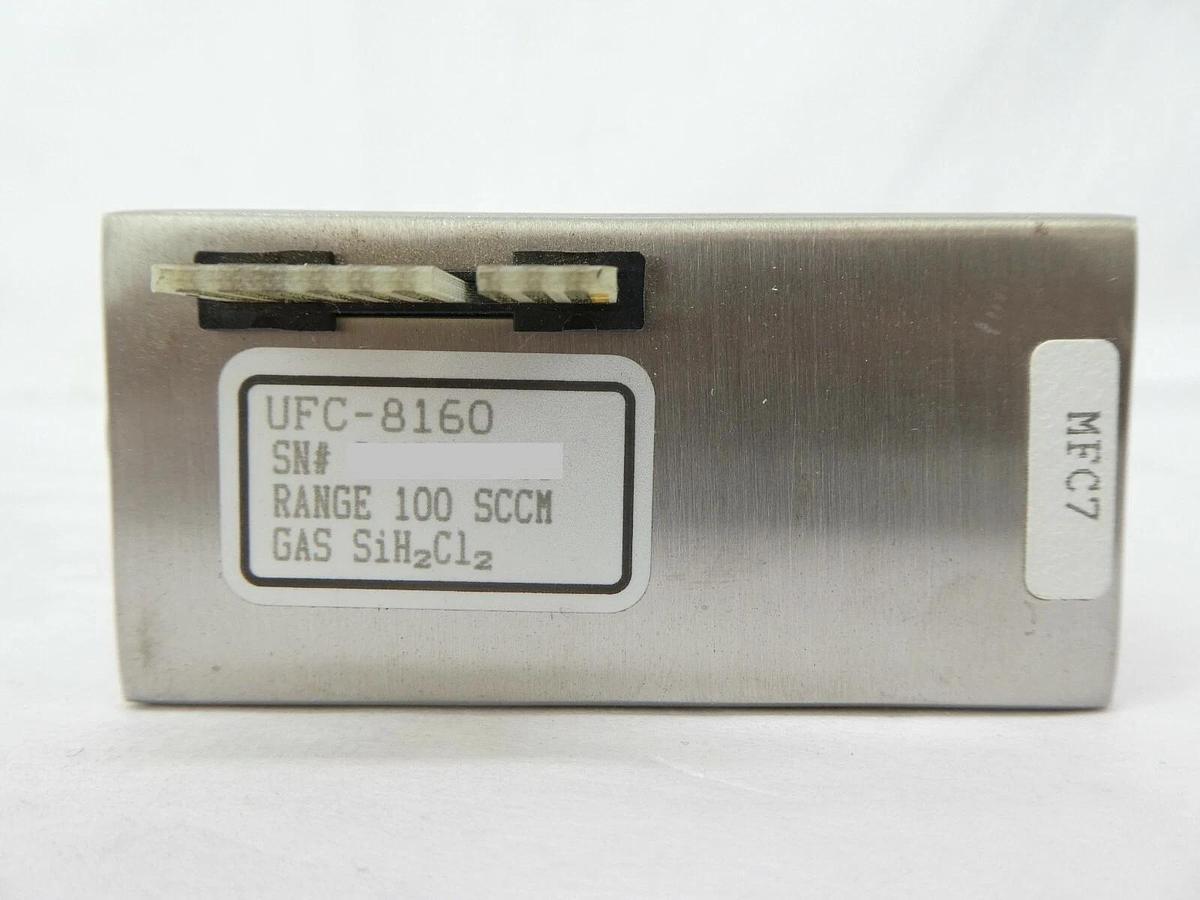 Used UNIT Instruments UFC-8160 Mass Flow Controller MFC 100 SCCM SiH2Cl2 Working