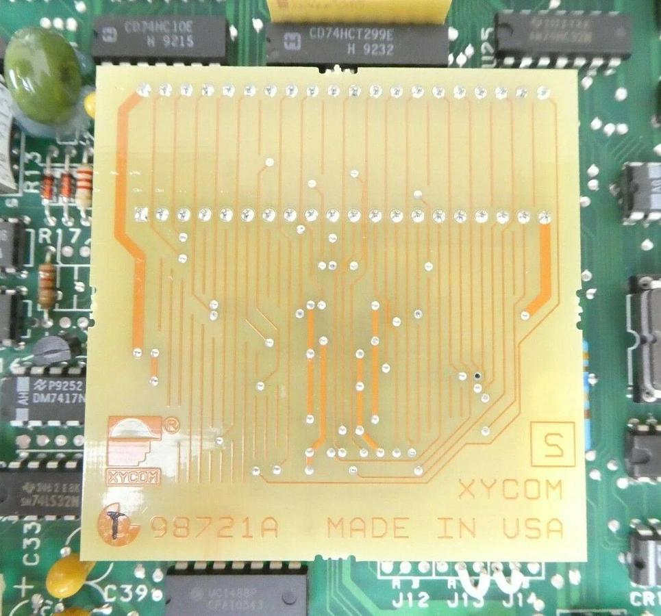 Used Lam Research 605-016005-001 CRT Video Bottom Board PCB 91196-005 w/Mount Working