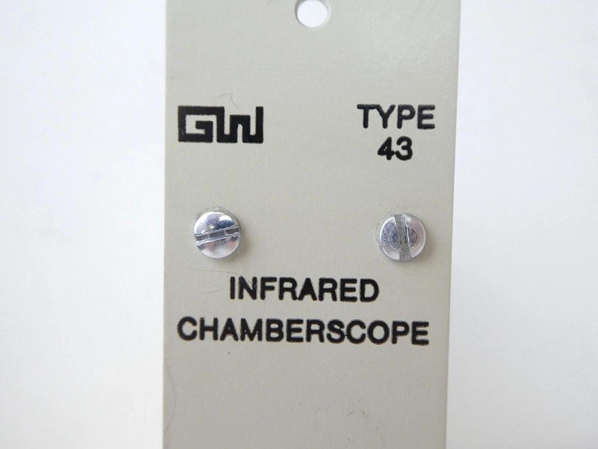 Used GW Electronics Type 43 Infrared Chamberscope JEOL JSM-6300/6400F Working Surplus