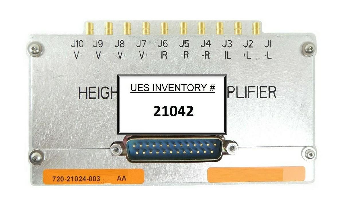 Used KLA-Tencor 720-21024-003 Height Sensor Amplifier eS31 E-Beam Working Surplus