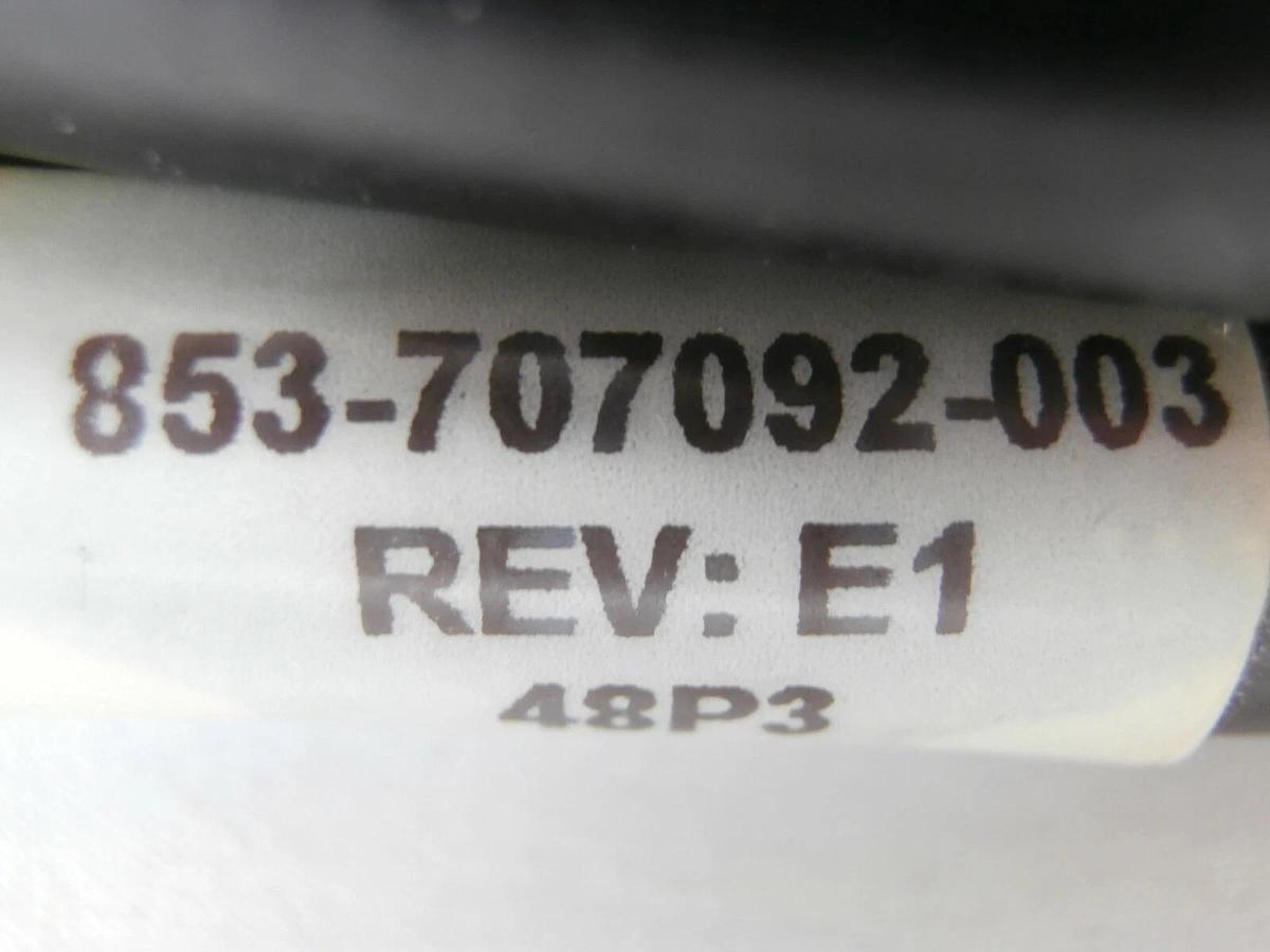 Used Lam Research 853-707092-003 RF Cable 7.5 Foot FPD Continuum Working Spare