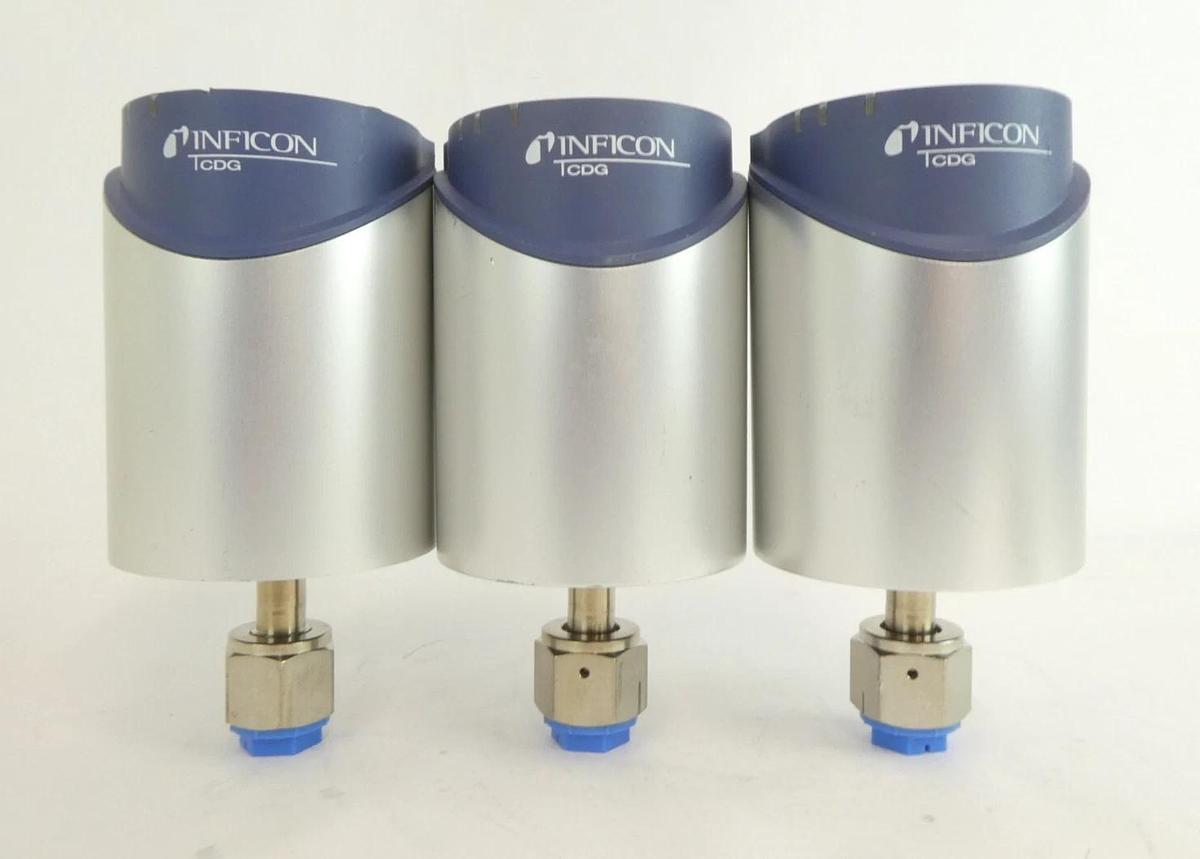 Used Inficon 390-144 Baratron Transducer CDG100D Reseller Lot of 8 Working Surplus