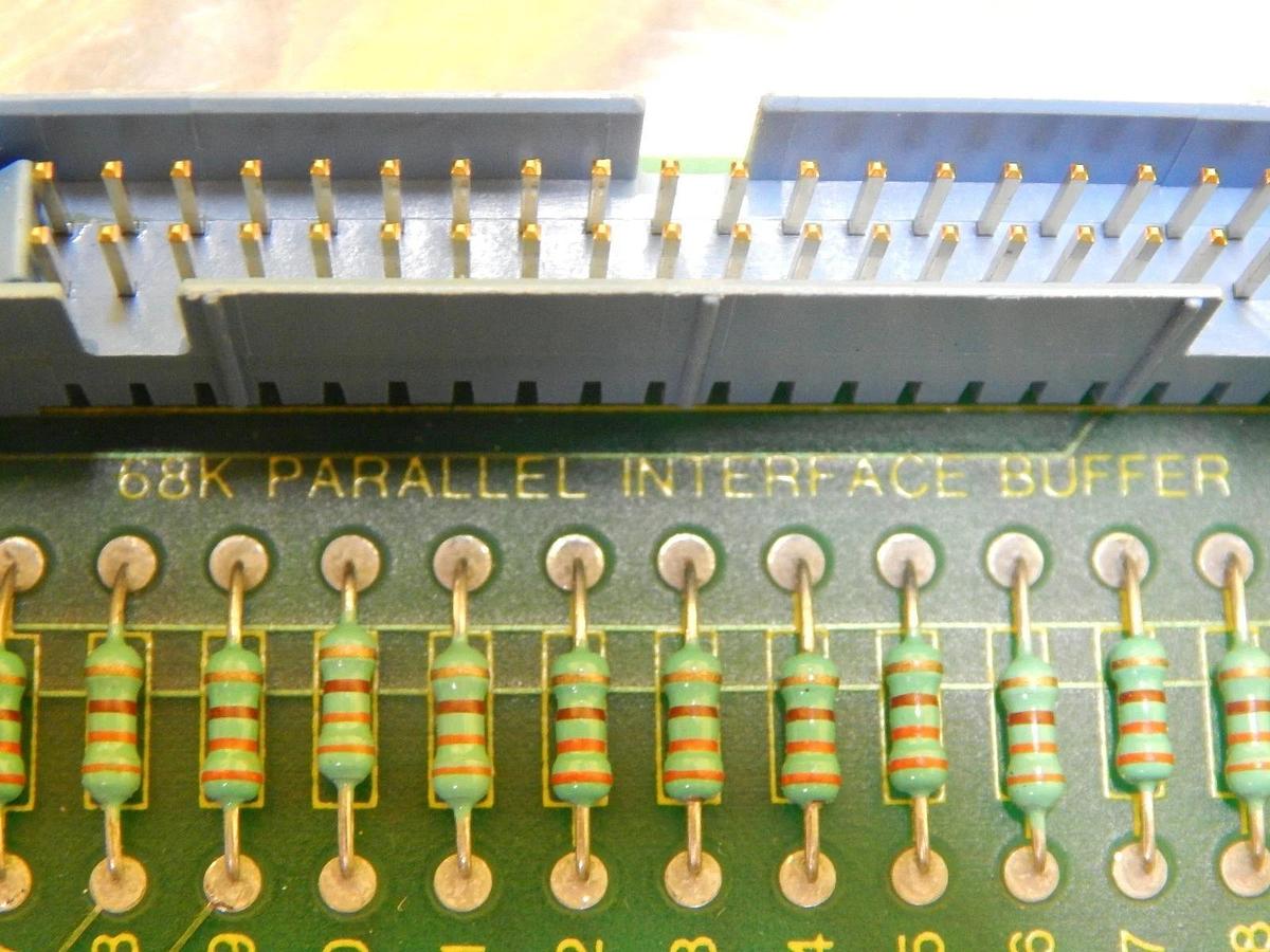 Used Delta Design 1663396-501 68K Parallel Interface Buffer Board PCB Used Working