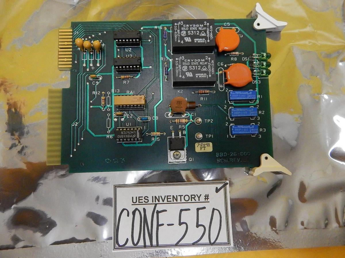 Used MRC Materials Research 880-26-000 RF Driver 880-26-101 PCB Card Used Working