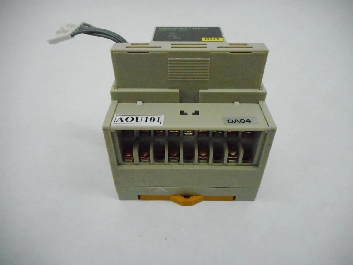 Used Omron GT1-DA04 Analog Unit PLC Module Reseller Lot of 4 Used Working