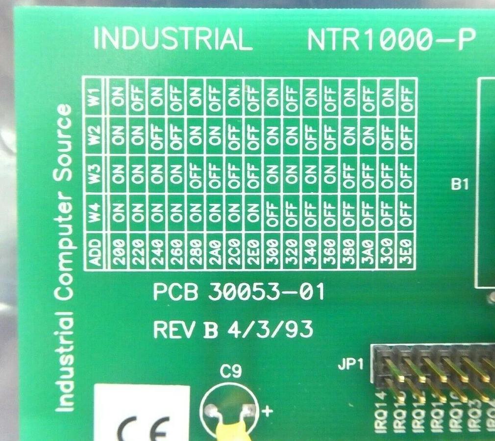 Industrial Computer 30053-01 PCB Card NTR1000-P 10218-01C Varian E20000256 New