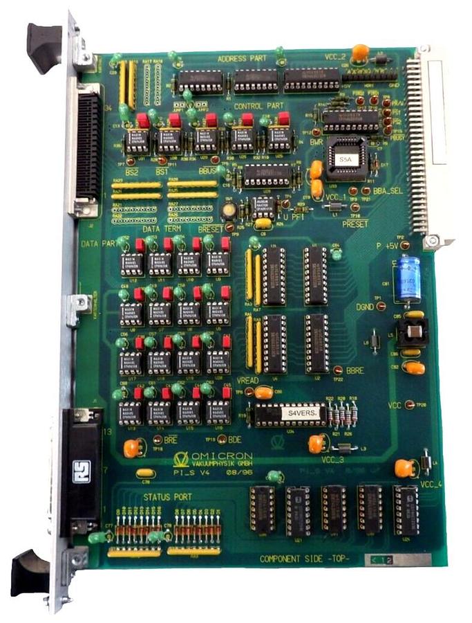 Used Omicron Vakuumphysik PI_S V4 SPM CU PCB Assembly Working Surplus