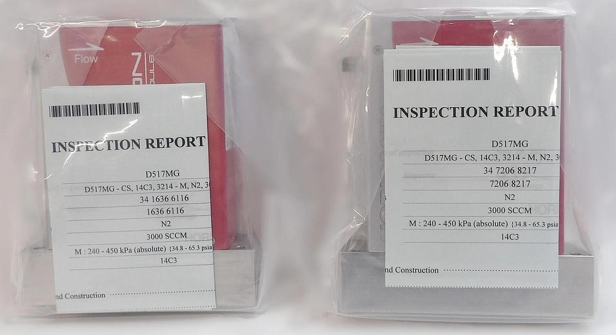 Horiba STEC D517MG Mass Flow Controller MFC CRITERION Lot of 2 New
