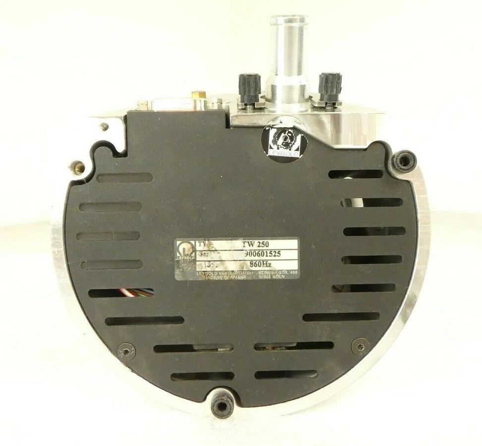 Used TW 250 Leybold 900601525 Turbomolecular Vacuum Pump Turbo Working Surplus