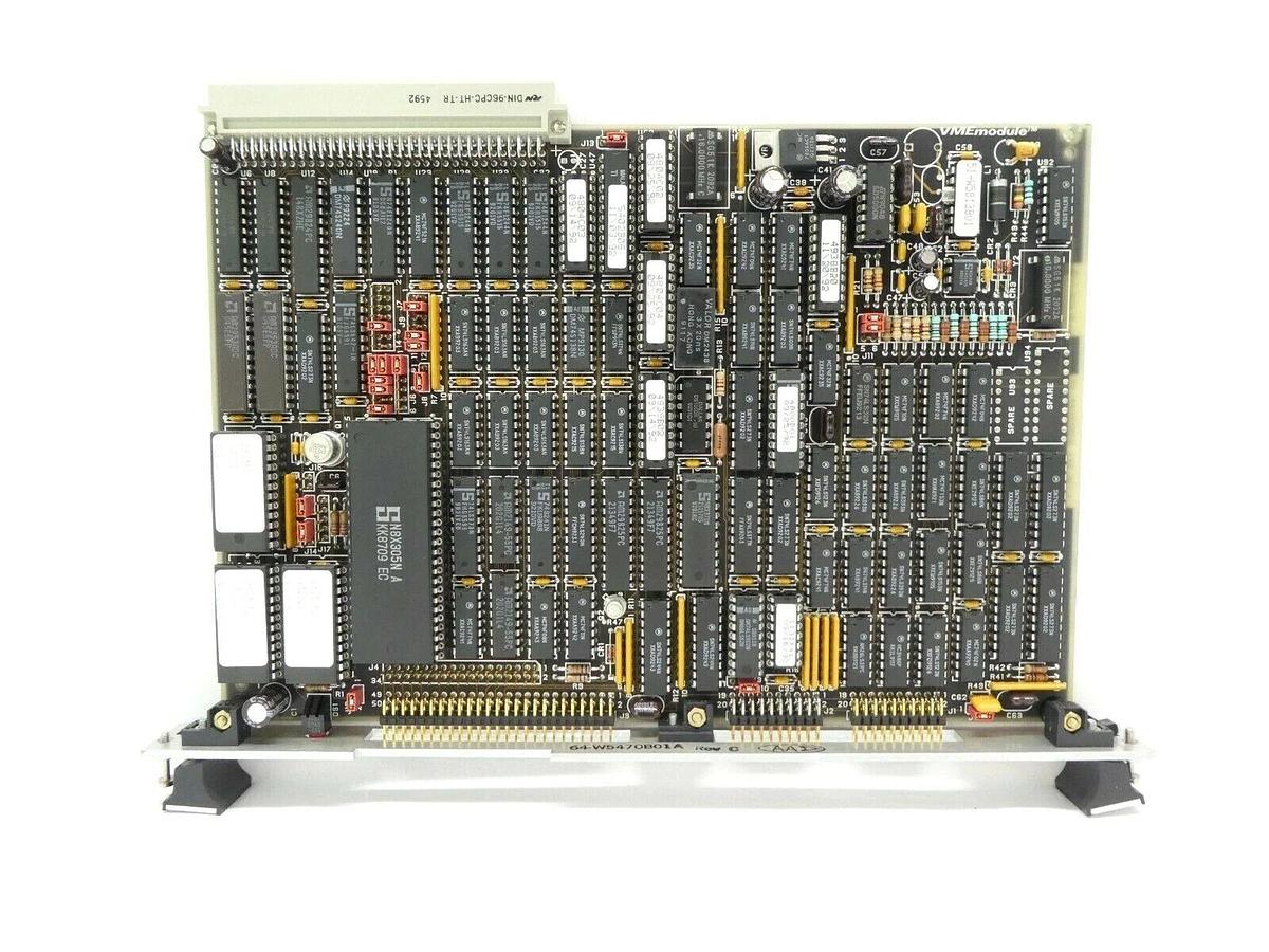 Used Motorola 01-W3483B 01C VME PCB Card MVME 320B Working Surplus
