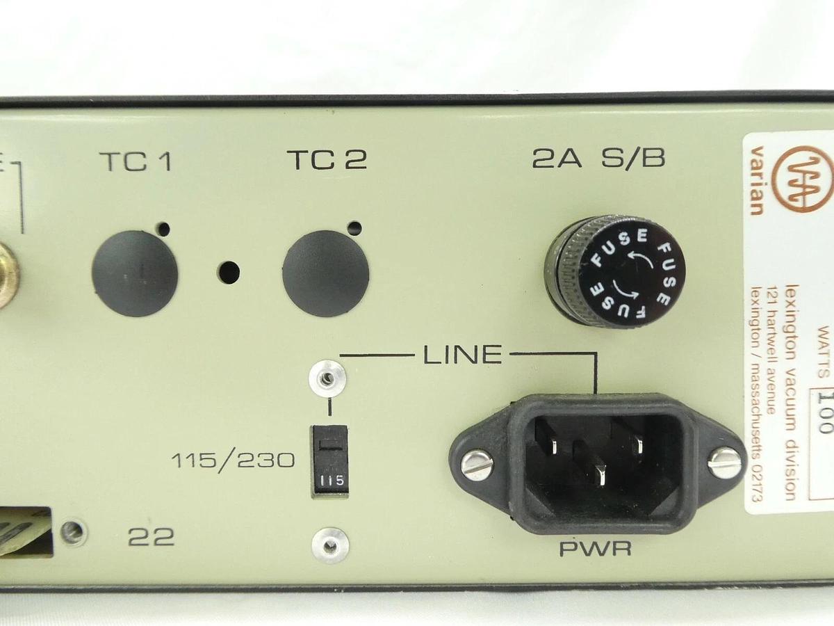 Used Varian Semiconductor VSEA F6323002 842 Vacuum Ionization Gauge Controller Spare