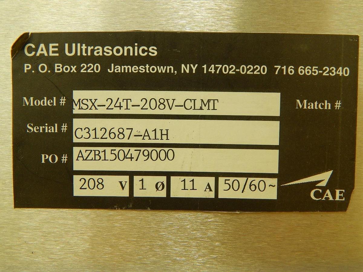 Used CAE Ultrsonics MSX-24T-208-CLMT Match Unit Used Working