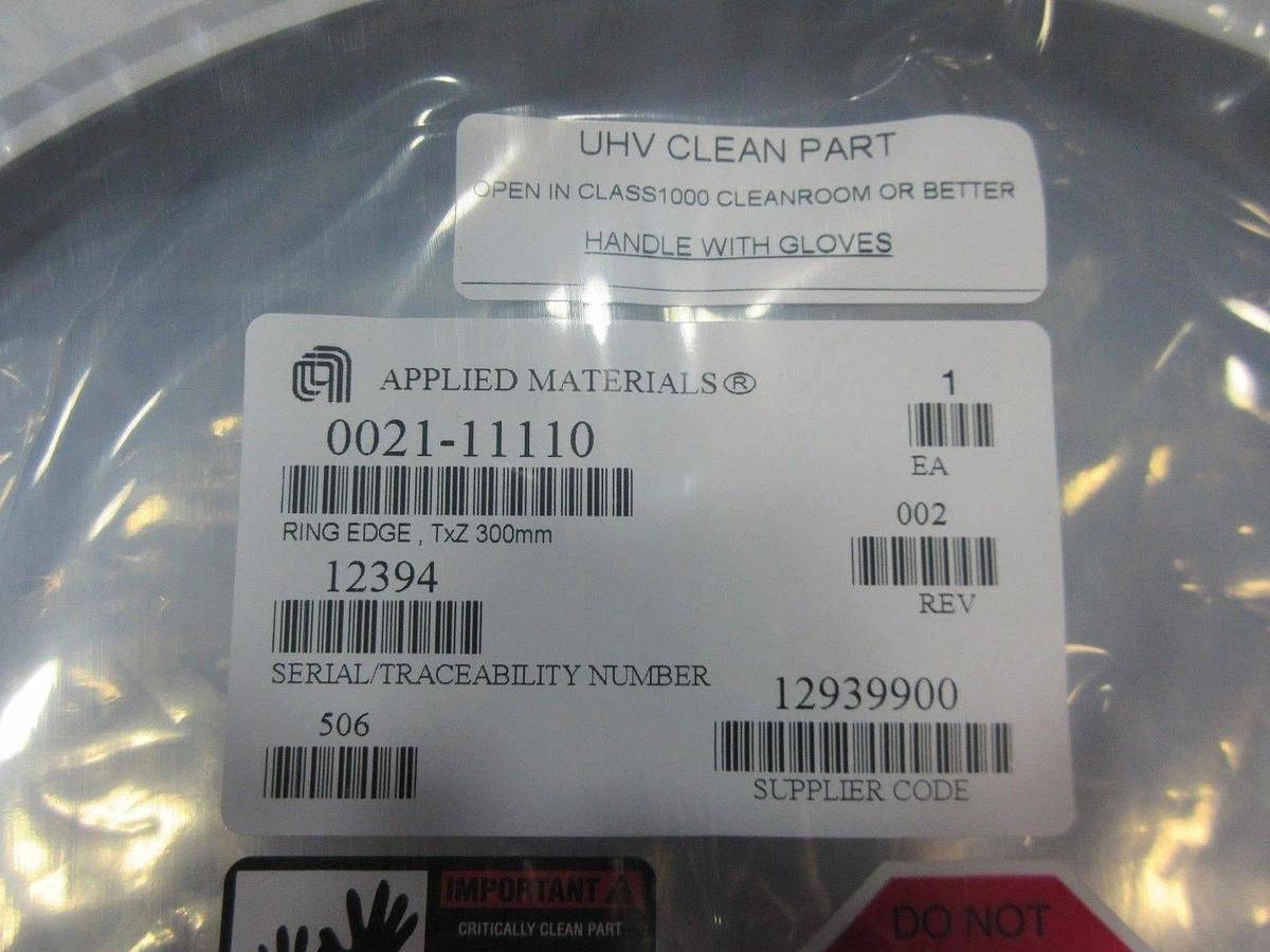 Used AMAT Applied Materials 0021-11110 Ring Edge Aluminum 55T Heater TxZ New