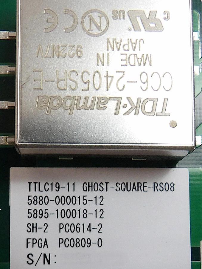 Used TEL Tokyo Electron 5880-000015-12 PCB TTLA19-11 GHOST-SQUARE-RS08 Working