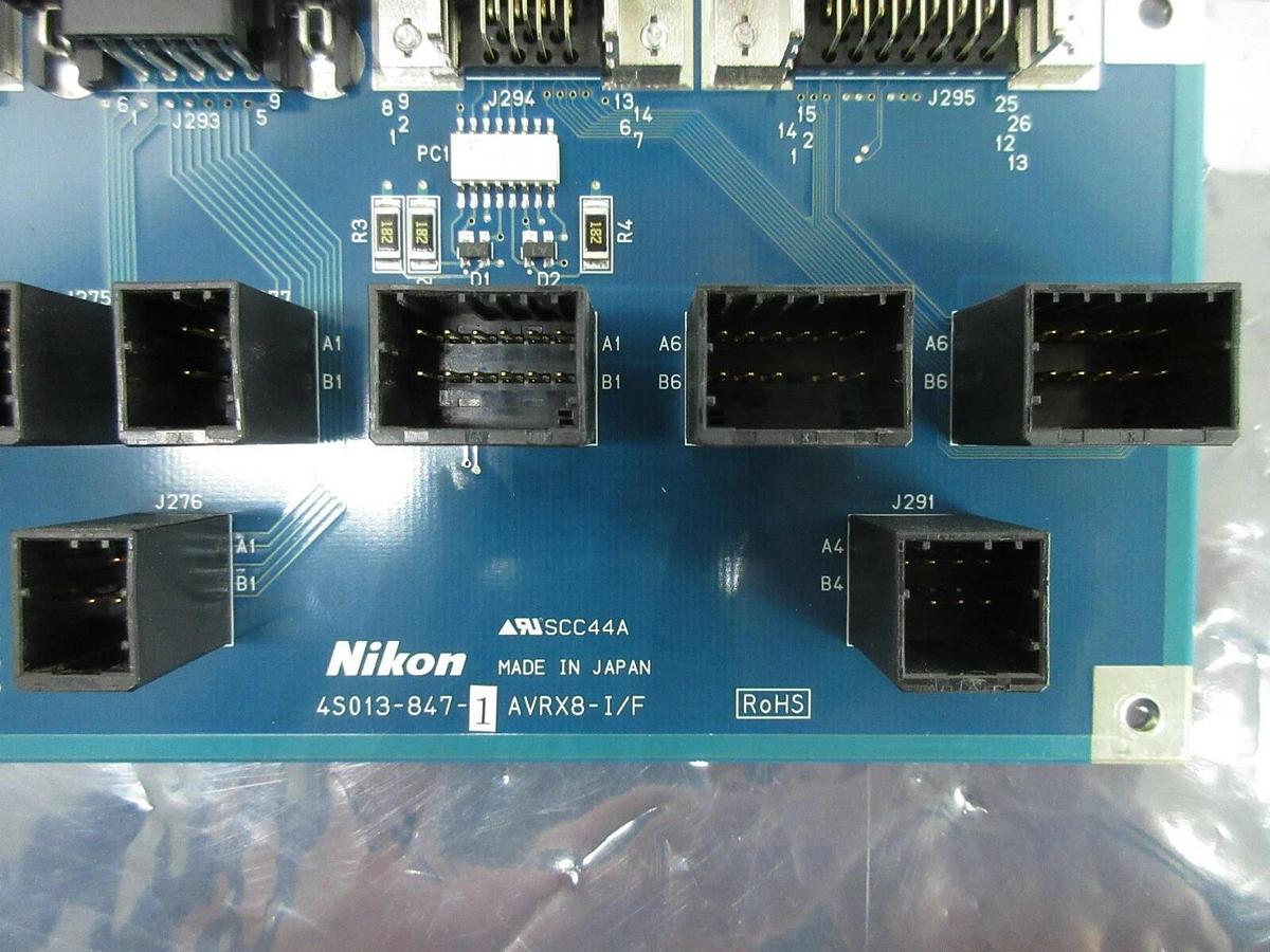 Used Nikon 4S013-847-1 Interface Board PCB AVRX8-I/F NSR-S620D ArF Immersion Used
