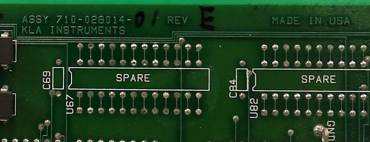 Used KLA Instruments 710-028014-01 ADBA Image Memory Address PCB Card Working Spare