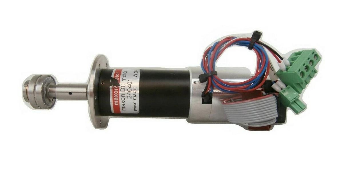 Used Maxon Motor 240401 DC Motor Novellus Harmonic Drive 76-176794-00 Working Surplus