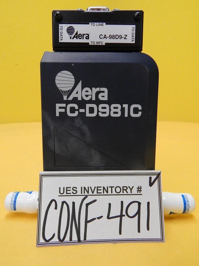 Used Aera FC-D981SBC Mass Flow Controller AMAT 3030-08675 10 SLM N2 Used Working