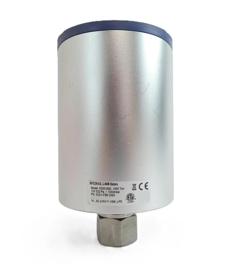 Used Inficon 3CD1-F5E-2300 Baratron Transducer CDG100D Working Surplus