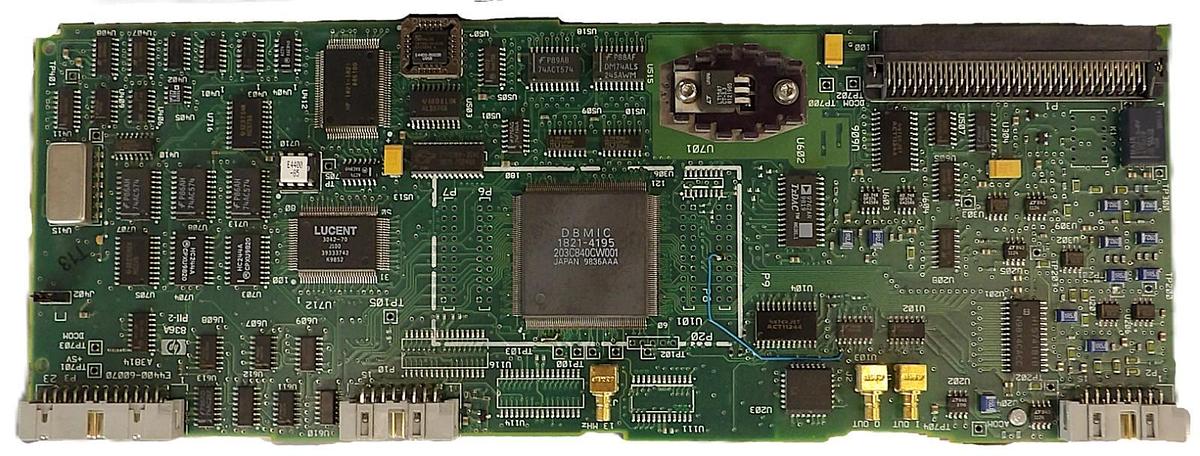 Used HP Hewlett-Packard E4400-60070 A3814 Fuzzy Logic Board PCB Card E4432B Working