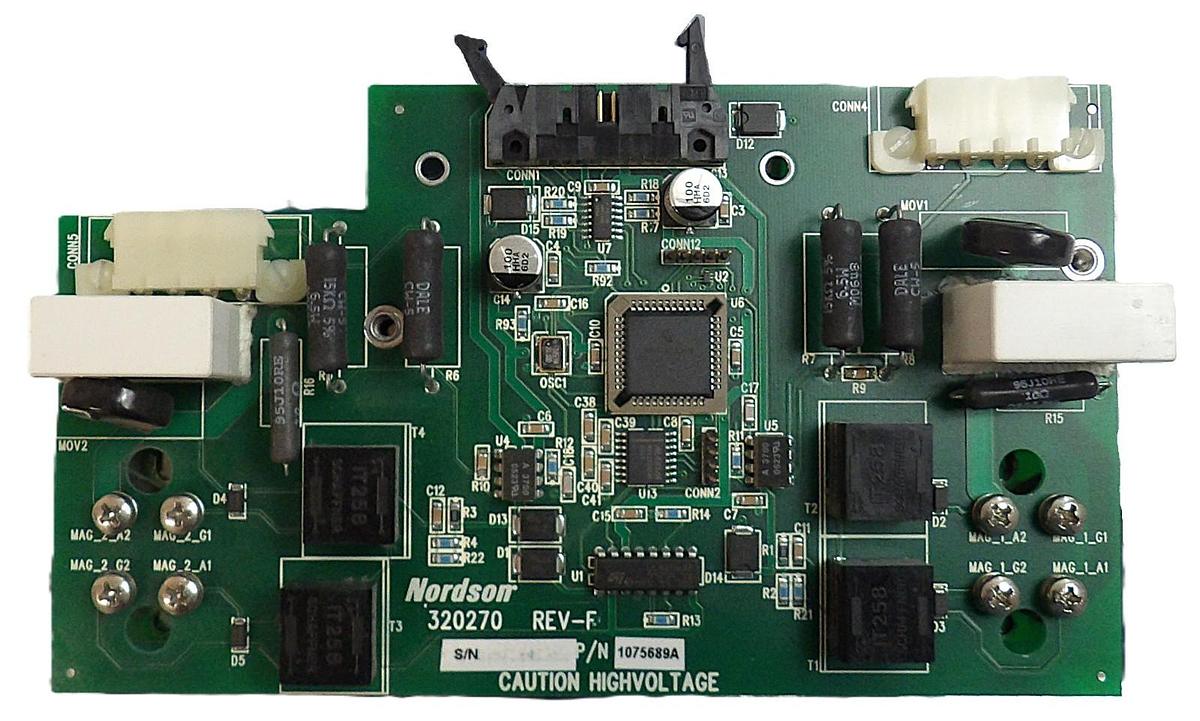 Used Nordson 1075689A Power Distribution PCB MSP2-610V CoolWave 2 CW2 Working Spare