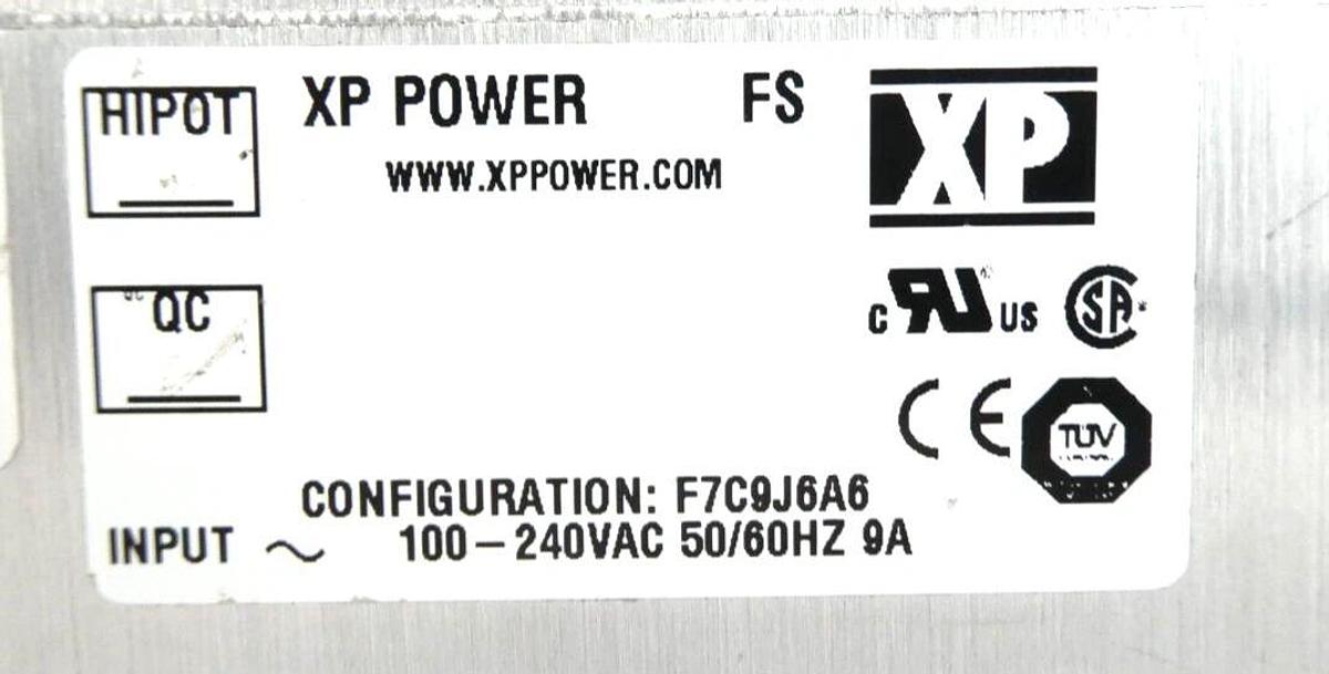 Used XP Power 200108-01 Power Supply Assembly Module F7C9J6A6 Working Surplus
