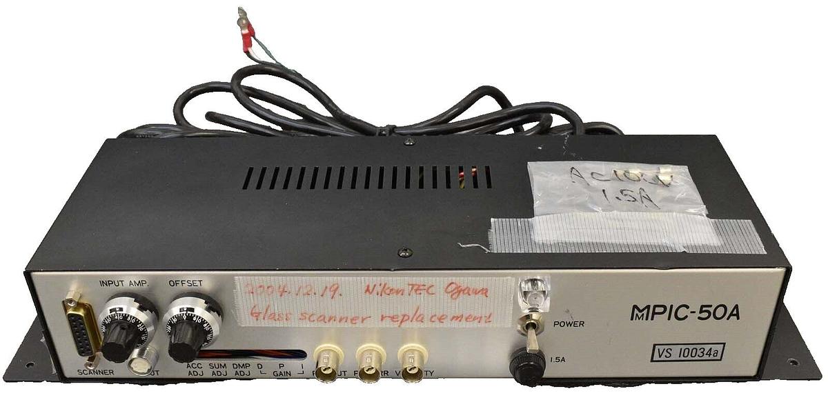 Used Nikon MmPIC-50A-686-17 Glass Scanner Spare Surplus