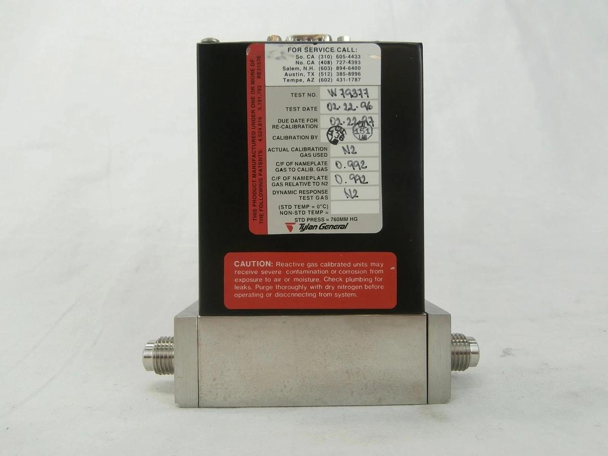 Used Tylan General FC-2902M Mass Flow Controller MFC 2900 Series 5 SLPM O2 Used