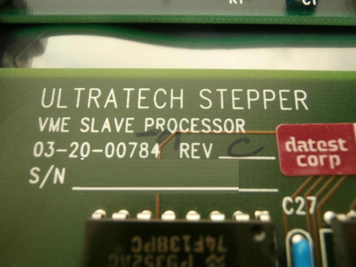 Used Ultratech Stepper 03-20-01403-02 Stepper Motor ASH VME PCB Card 4700 Titan Used