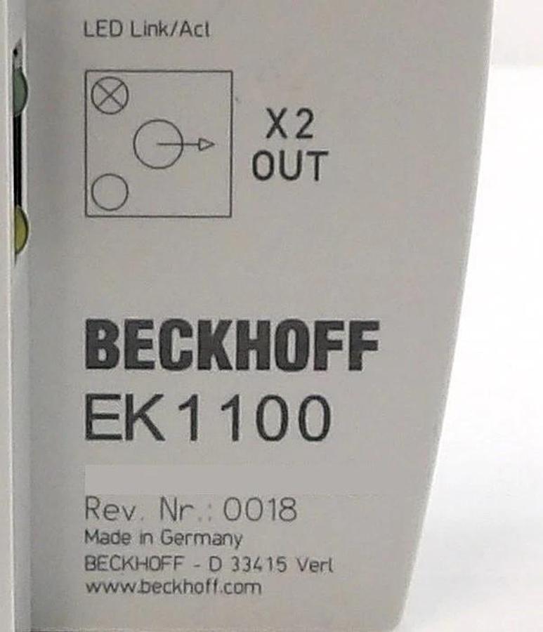 Used Beckhoff Automation EtherCAT Terminal EK1100 EK1122 Reseller Lot of 38 Working