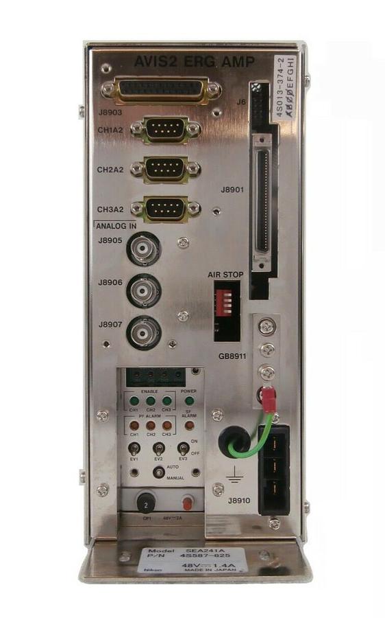 Used Nikon 4S587-625 AVIS2 ERG Amplifier SEA241A 4S013-374-2 NSR Series Working