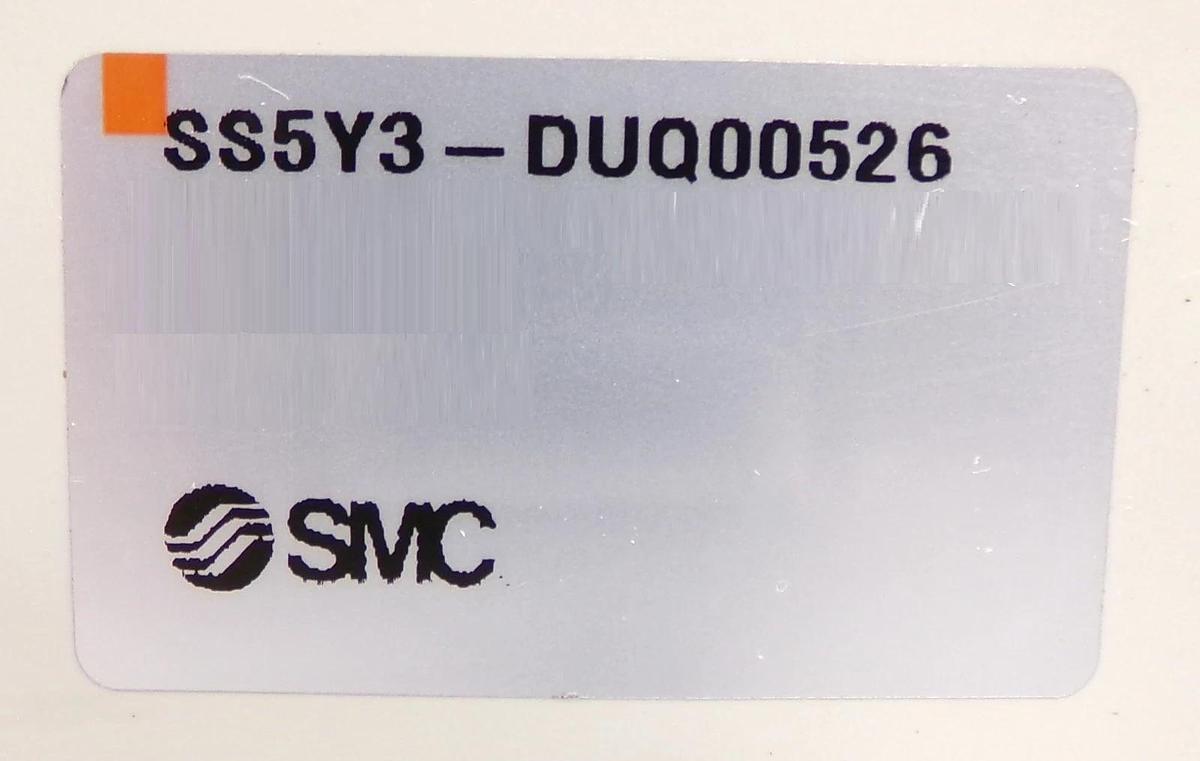 Used SMC SS5Y3-DUQ00526 16-Port Ethercat Pneumatic Manifold Lot of 2 Working