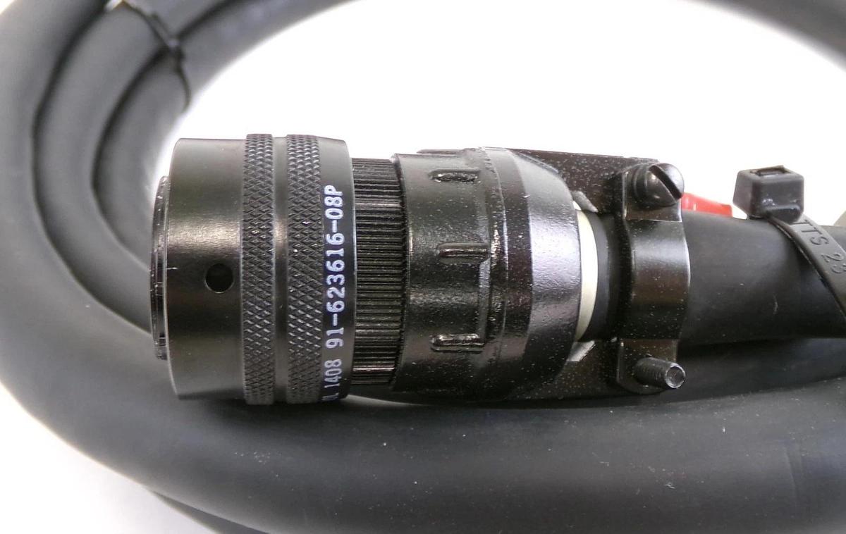 Used STP Edwards B750-30-050 Turbomolecular Pump Control Cable 3M Turbo Working