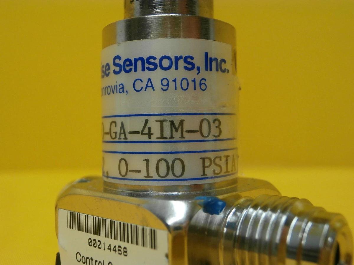 Used Precise Sensors 4863-100-GA-4IM-03 0-100 PSIA Reseller Lot of 4 Used Working