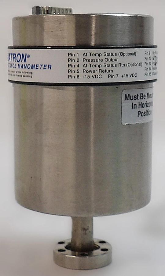 Used MKS Instruments 627FU2TCE5B Baratron Pressure Transducer Dented Spare