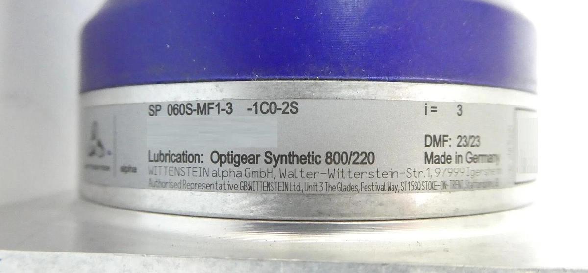 Used Rexroth MS2N04-B0BNN-CMDG1-NNNNN-NN Servo Motor SP 060S-MF1-3-1C0-2S Working