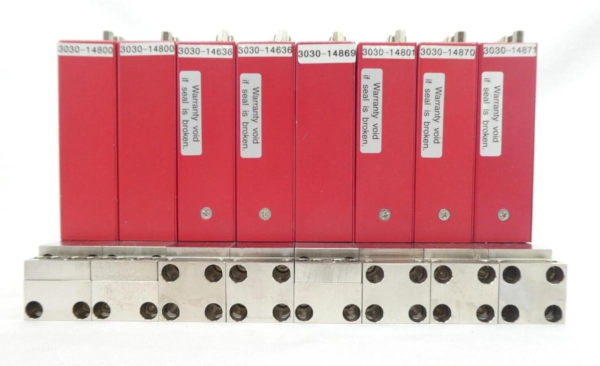 Used Horiba STEC Z500 Mass Flow Controller MFC SEC-Z522MGN SEC-Z512MG Lot of 8 Spare
