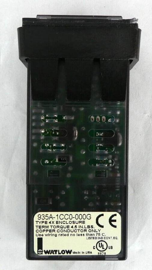 Used Watlow 935A-1CC0-000G Temperature Controller Series 935A Reseller Lot 3 Working
