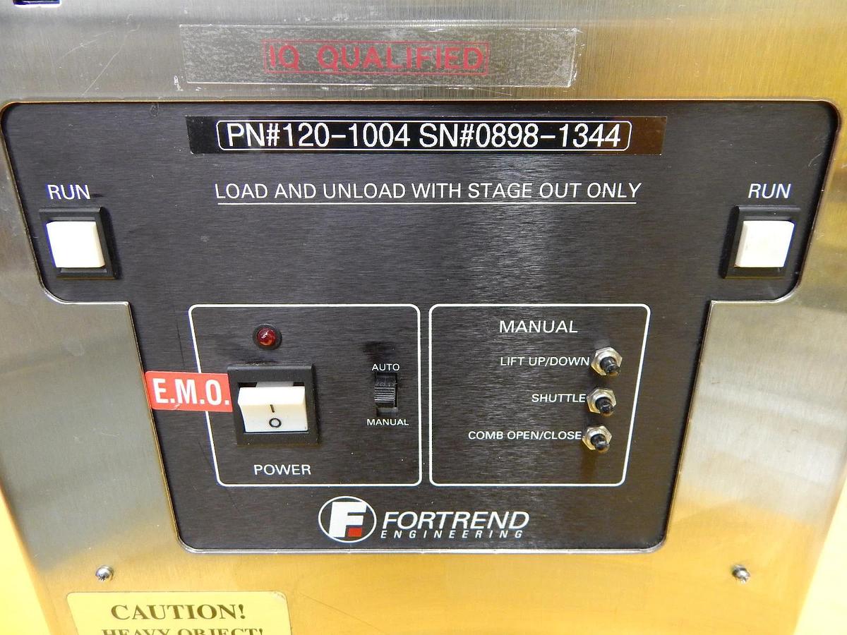 Used Fortrend 120-1004 Silicon Wafer Transfer Machine F-8025 Tested Working Surplus