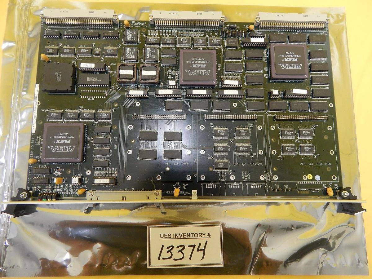 Used Orbot Instruments 4000171 WF 730 Masking IMASK 1280115 PCB Card AMAT WF 720 Used