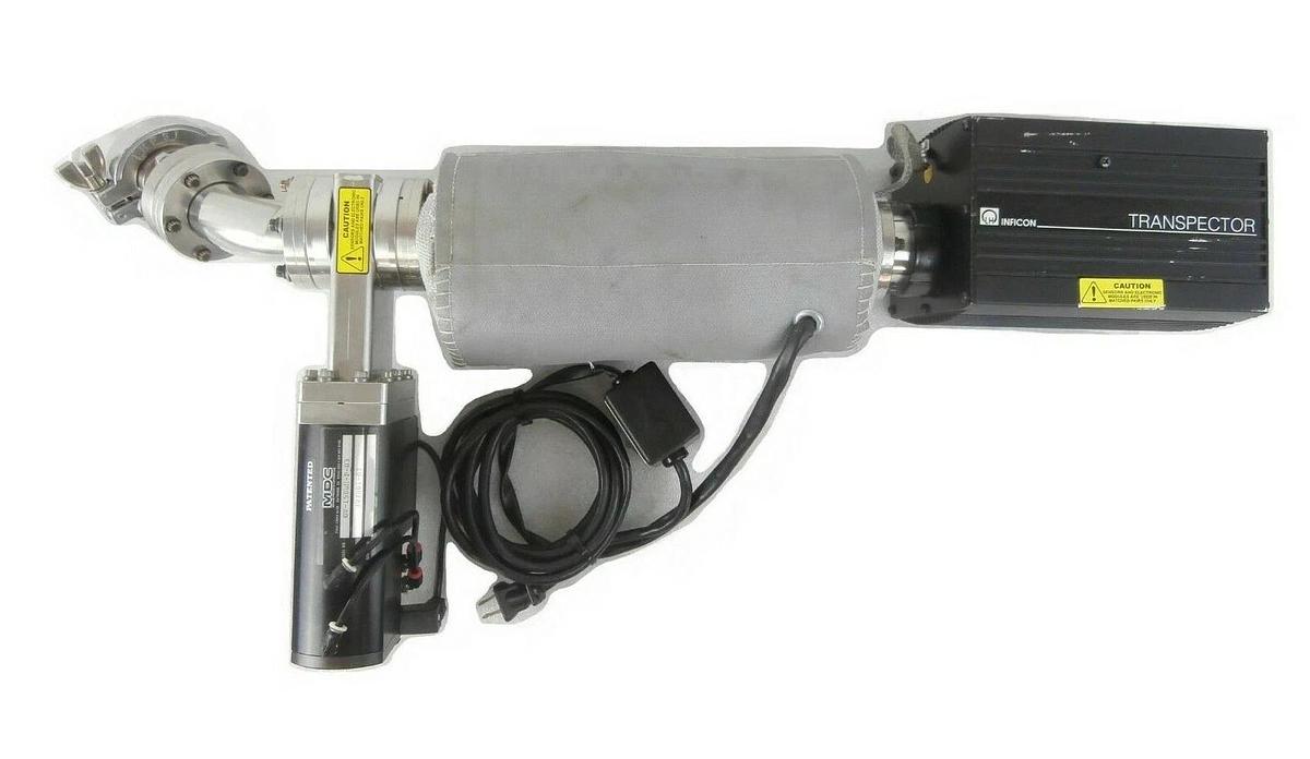 Used Inficon TSP TH100 Residual Gas Analyzer Transpector w/Sensor H100M Leybold Spare