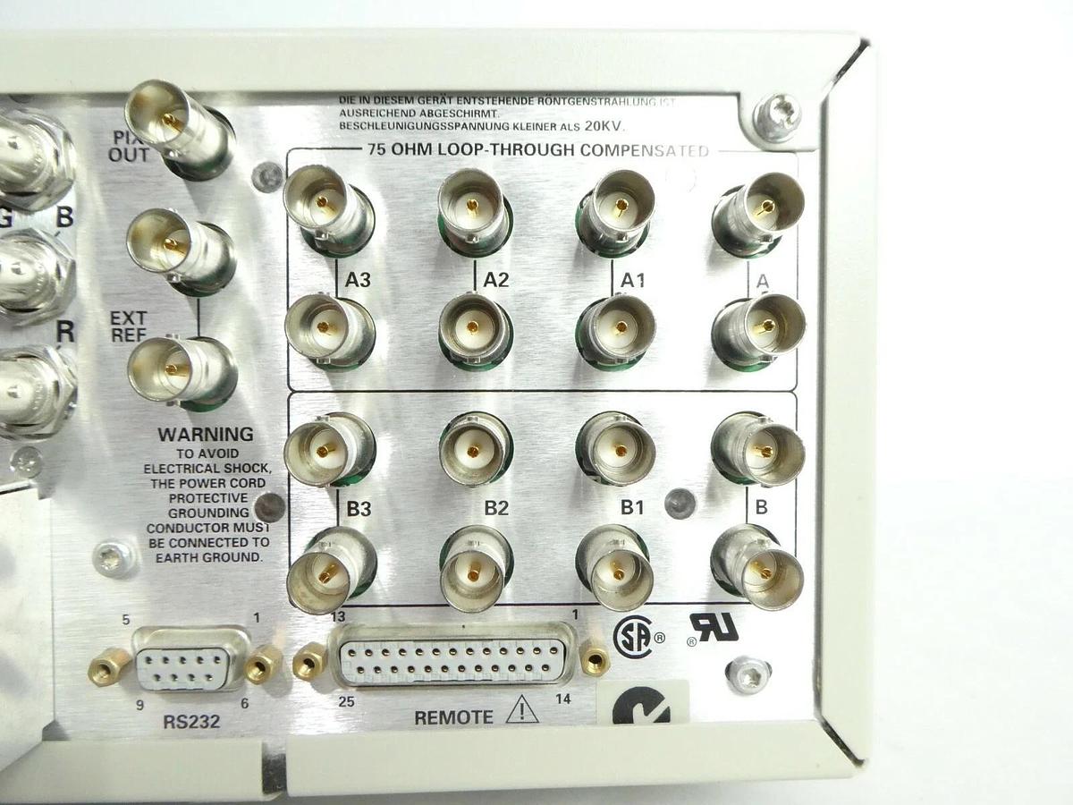 Used Tektronix 1735 Waveform/Vector Monitor Used Working
