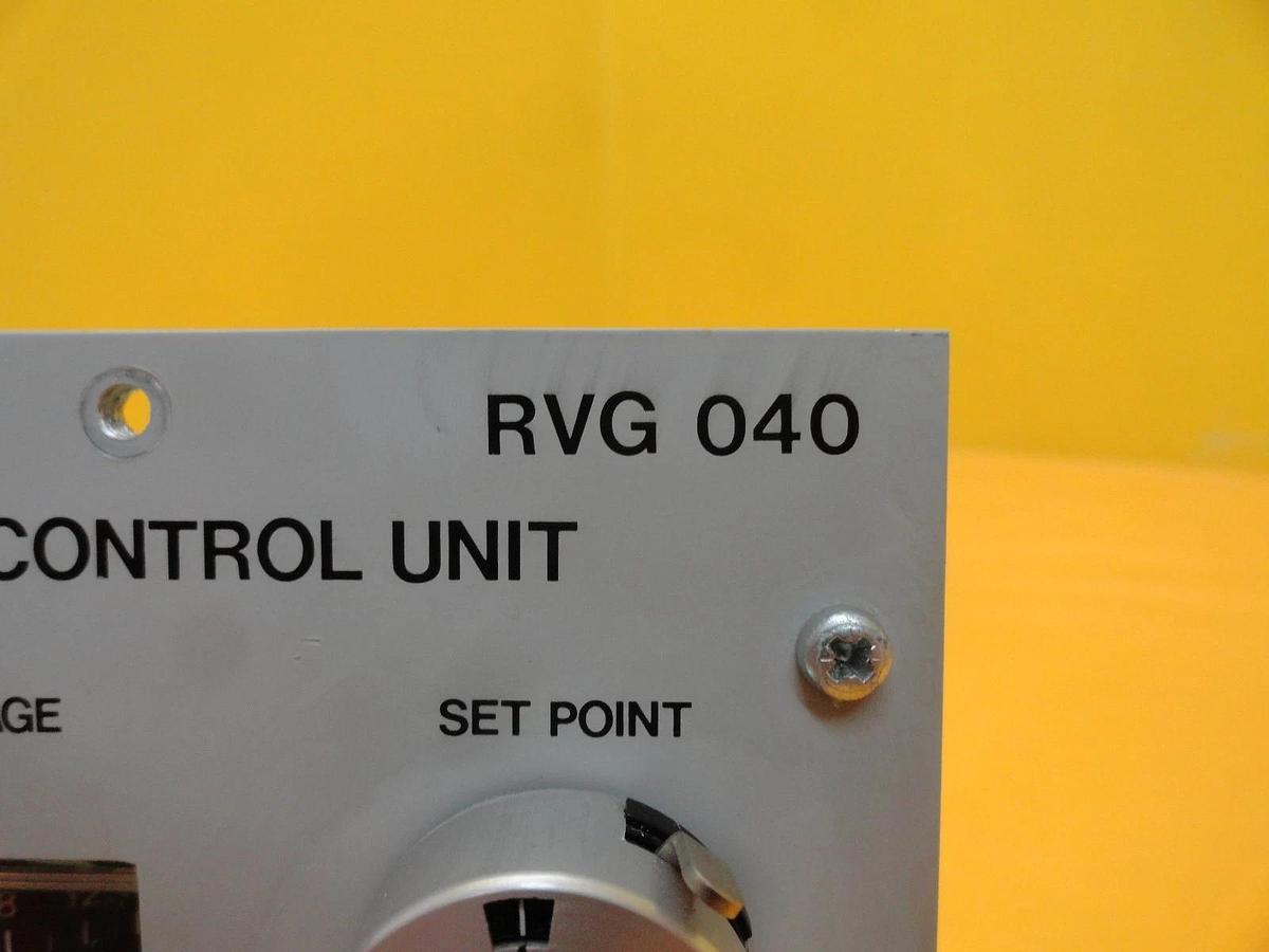 Used Balzers BG M12 505 Valve Control Unit RVG 040 Used Working