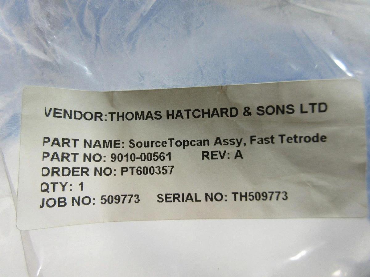 Used AMAT Applied Materials 9010-00561 Source Topcan Assy Fast Tetrode New
