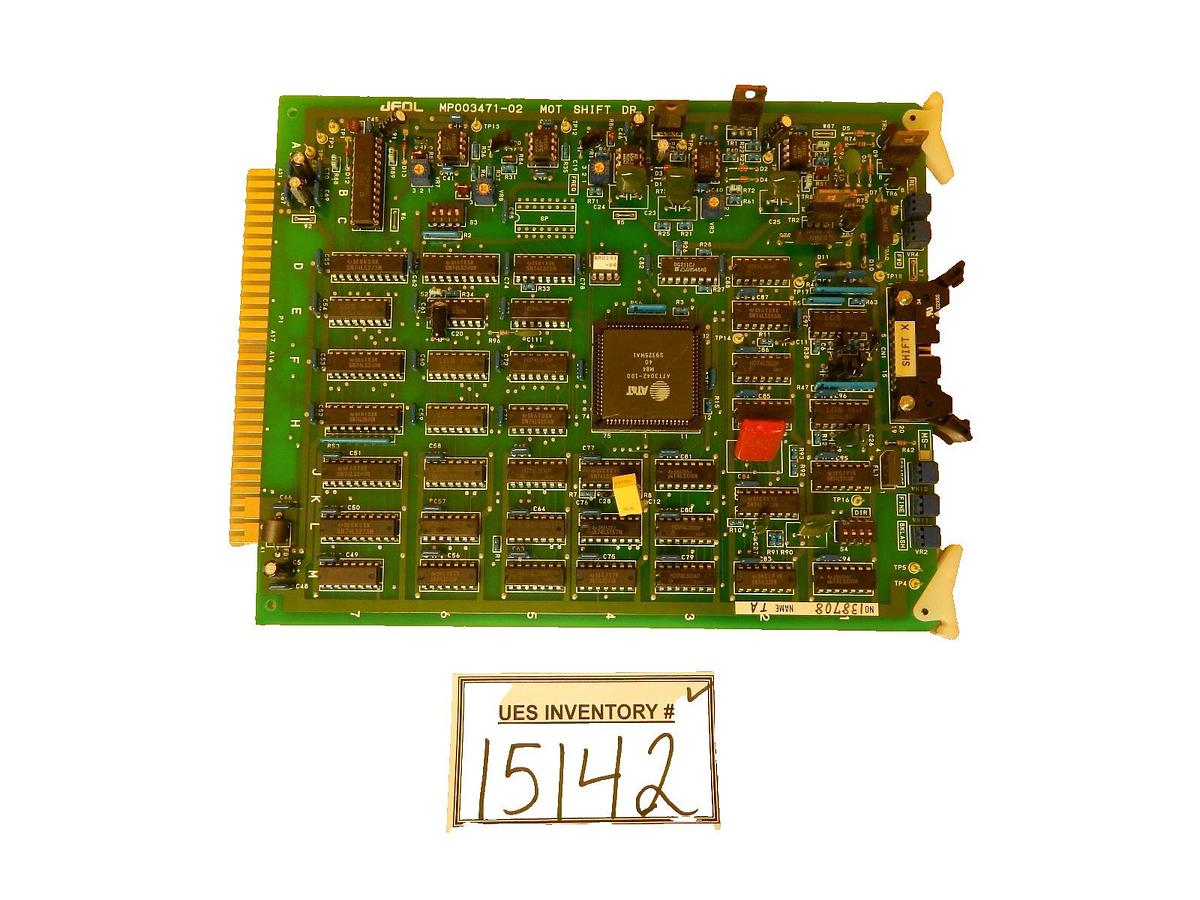 Used JEOL MP003471-02 MOT SHIFT DR PB Board PCB Card SHIFT X TA JEM-2010F Working