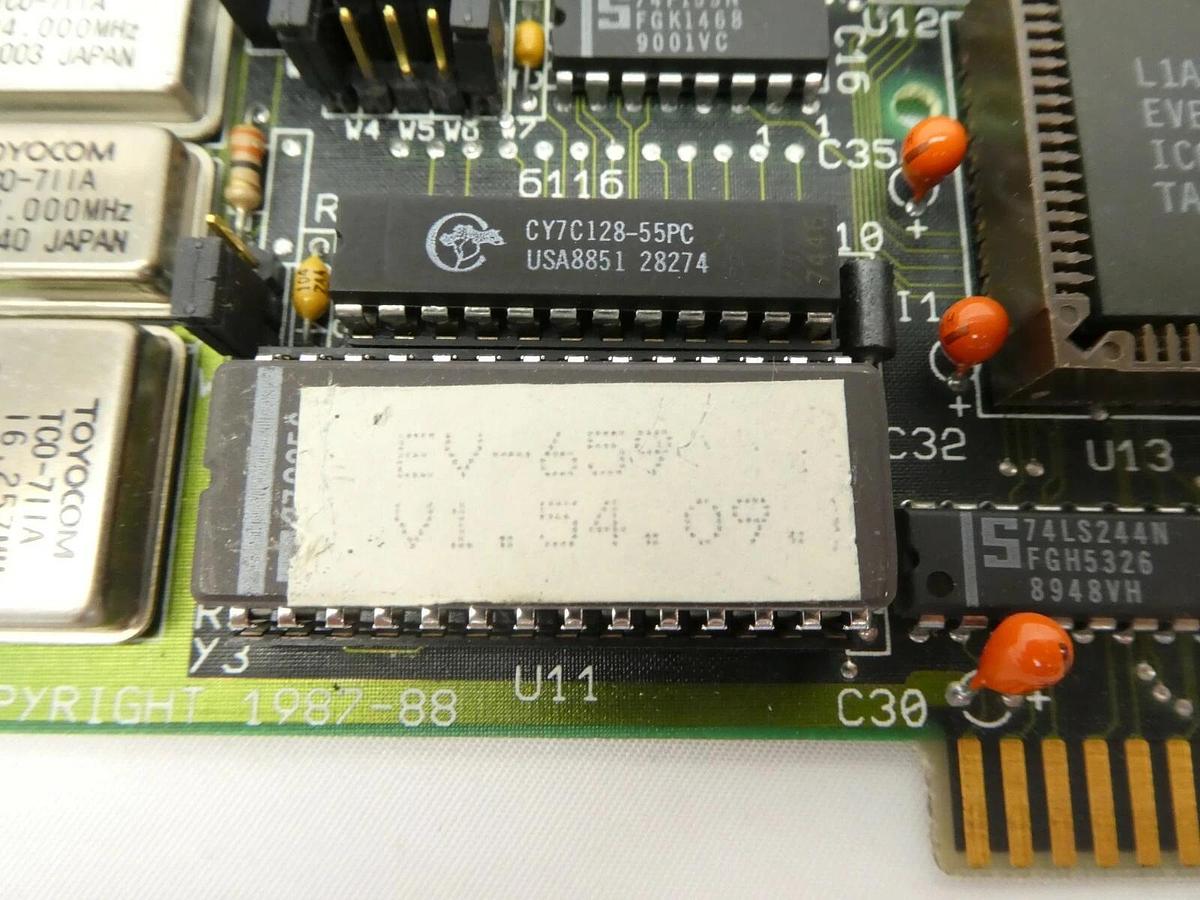Used Everex EV659 PCB Card PWA-00231 Tencor Instruments 131512 Surfscan 7000 Working