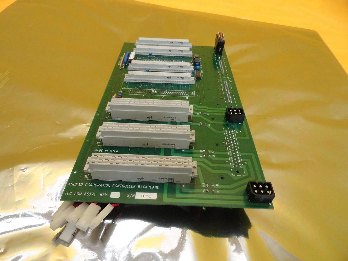 Used Anorad 66571 Controller Backplane PCB Card AMAT Orbot WF 720 Used Working