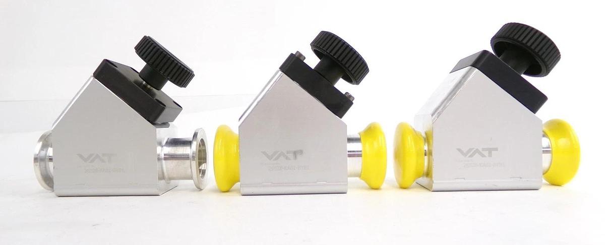 Used VAT 26528-KA01-BYB1 HV Inline Valve Assembly Reseller Lot of 8 Working Surplus