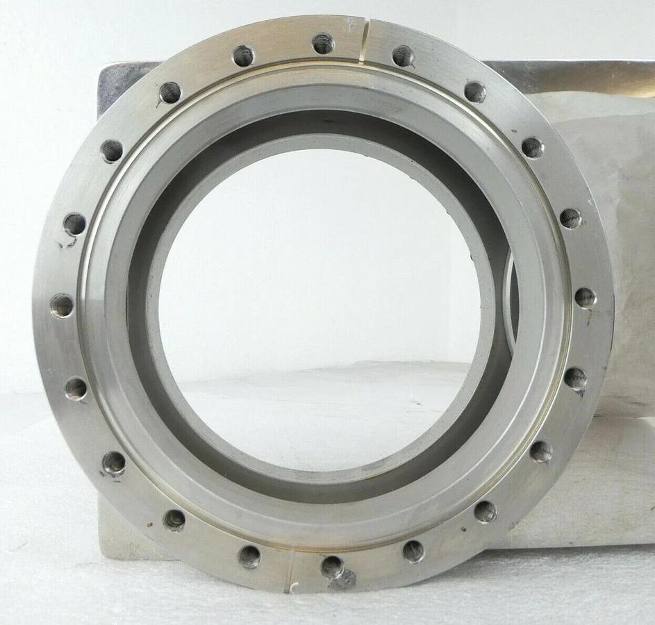 Used HVA High Vacuum Apparatus 125-0600 Gate Valve with AV-100M-P S Working Surplus