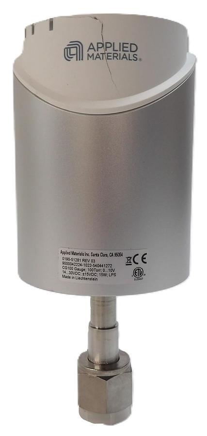Used AMAT Applied Materials 0190-51281 Baratron Transducer CG100 Working